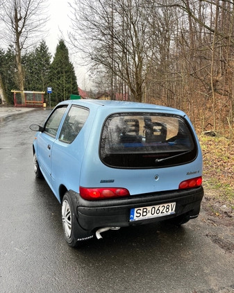 Fiat Seicento cena 4862 przebieg: 45100, rok produkcji 1998 z Biała małe 37